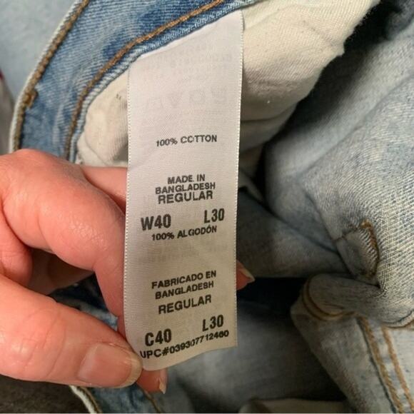 Signature Levi NEW NWT Mens W40 L30 Regular Classic Fit - Picture 4 of 10